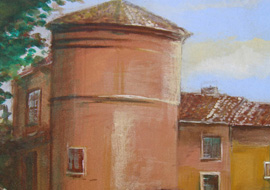 Affresco San Biagio della Valle particolare 1