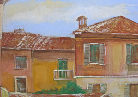 Affresco San Biagio della Valle particolare 2