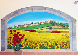 Murales paesaggio